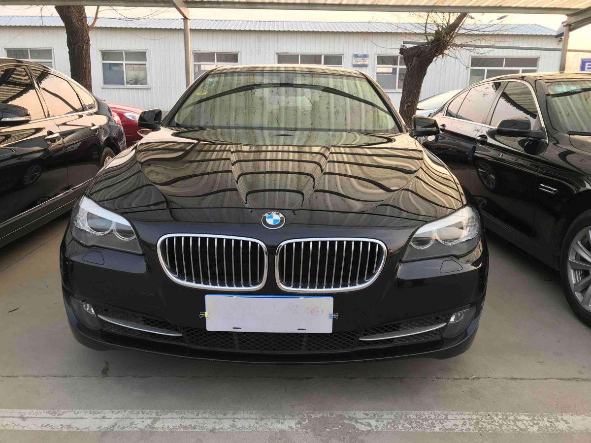 潍坊2011年11月宝马宝马5系2011款523li25l领先型黑色自动档