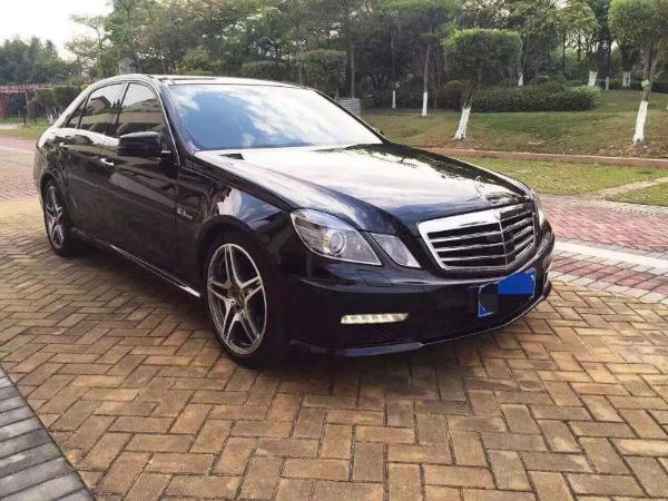 【西安】2012年6月 奔驰 e级 amg 2012款奔驰e63-amg 黑色 手自一体