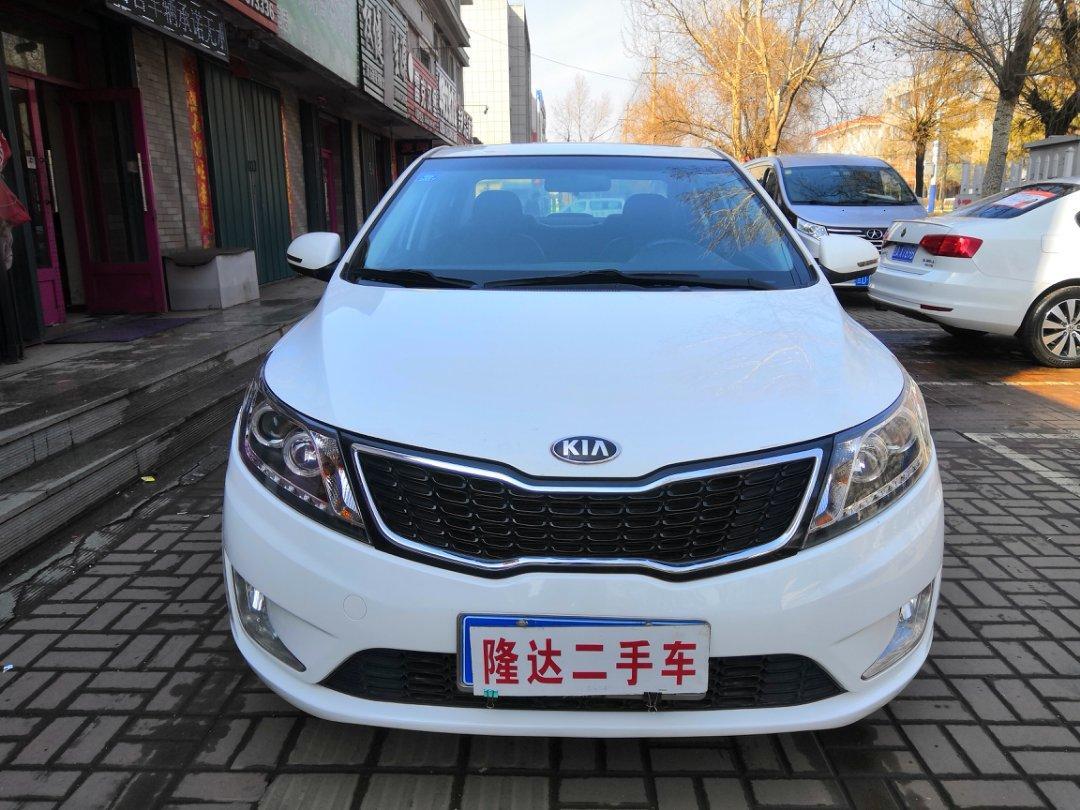 【辽源】2012年12月 起亚 k2 2012款 1.6l premium eco 白色 自动档