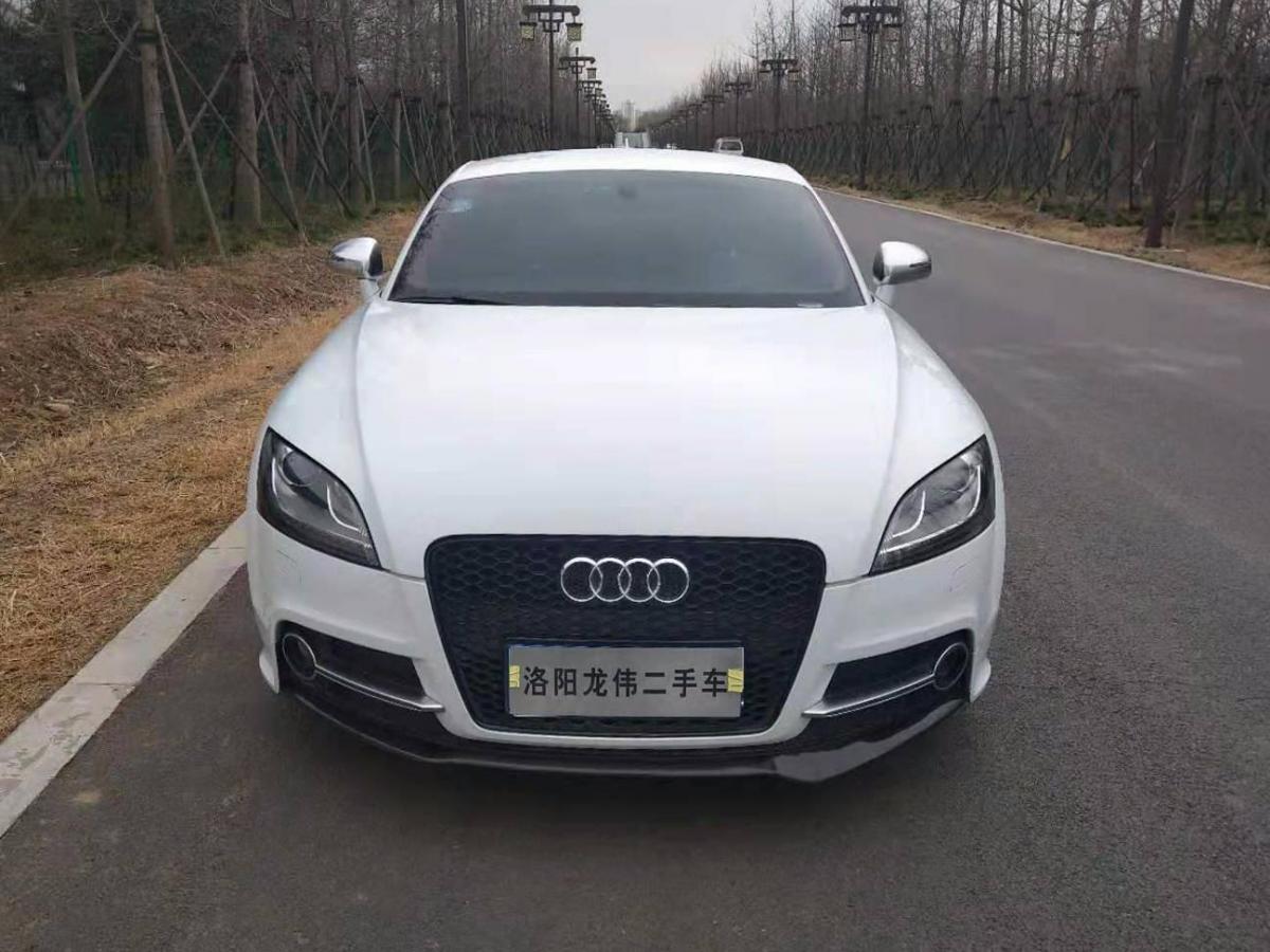 【洛阳】2015年7月 tts coupe 2.0tfsi quattro 白色 自动档