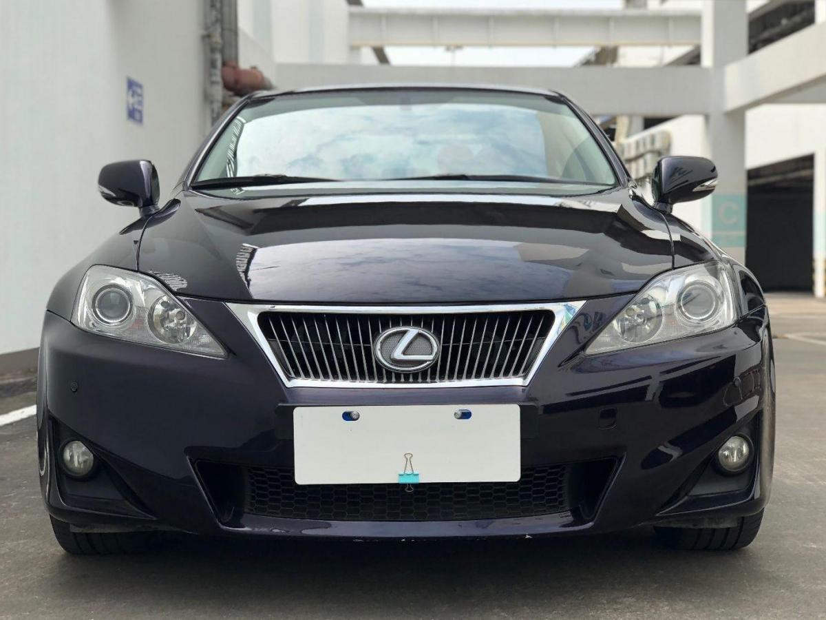 【深圳】2013年2月 雷克萨斯 is 2013款 is250 f-sport 黑色 自动档