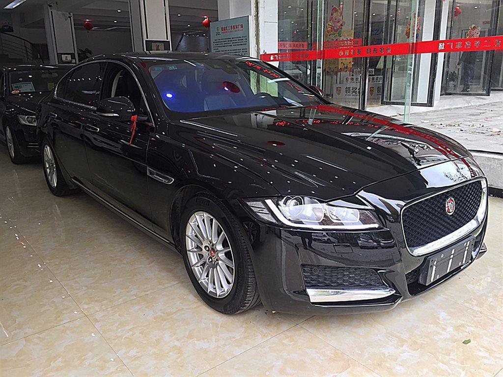 抚州2017年8月捷豹xfl2017款20t200ps风华版黑色自动档