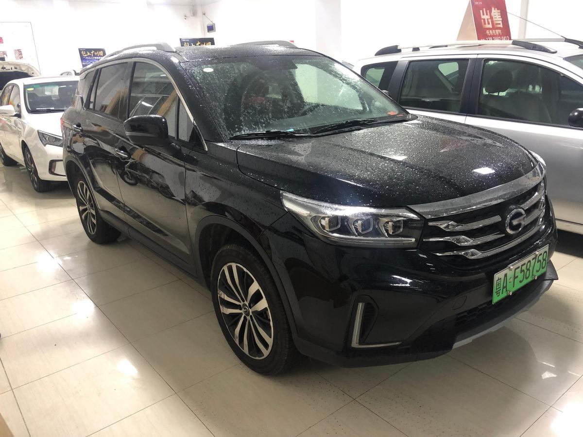 广州2019年4月广汽传祺gs415lphev尊享版黑色自动档