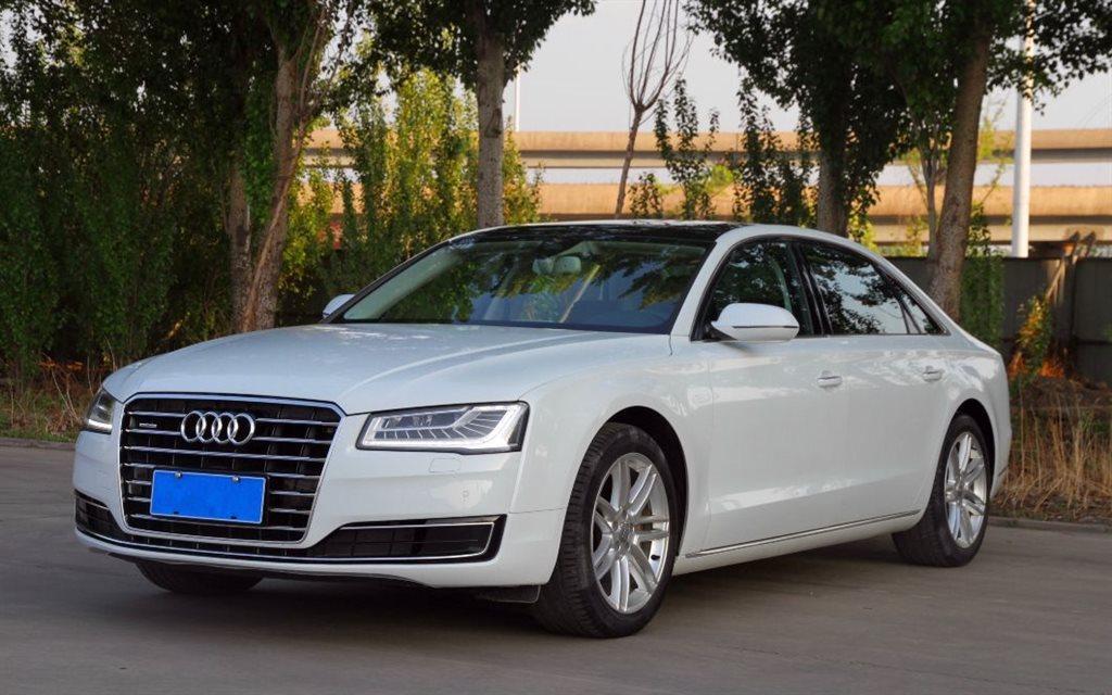 唐山2016年8月奥迪奥迪a82016款a8l45tfsiquattro舒适型白色自动档