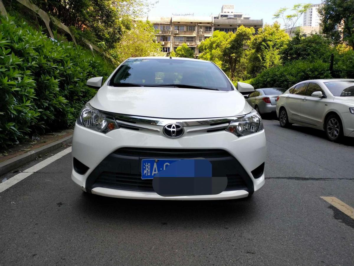 荆州2016年3月丰田威驰2016款15l手动智臻星耀版白色手动挡