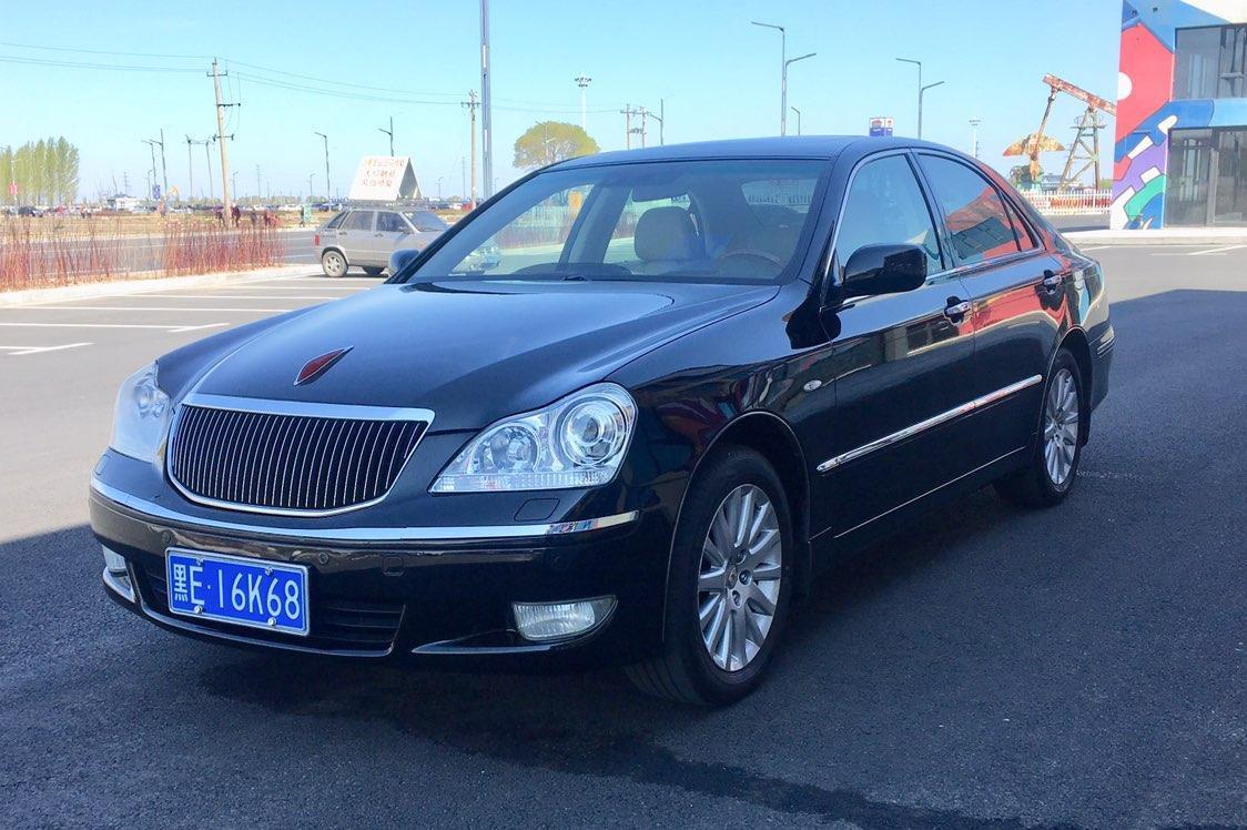 大庆0年6月红旗盛世hq430精英型黑色手自一体