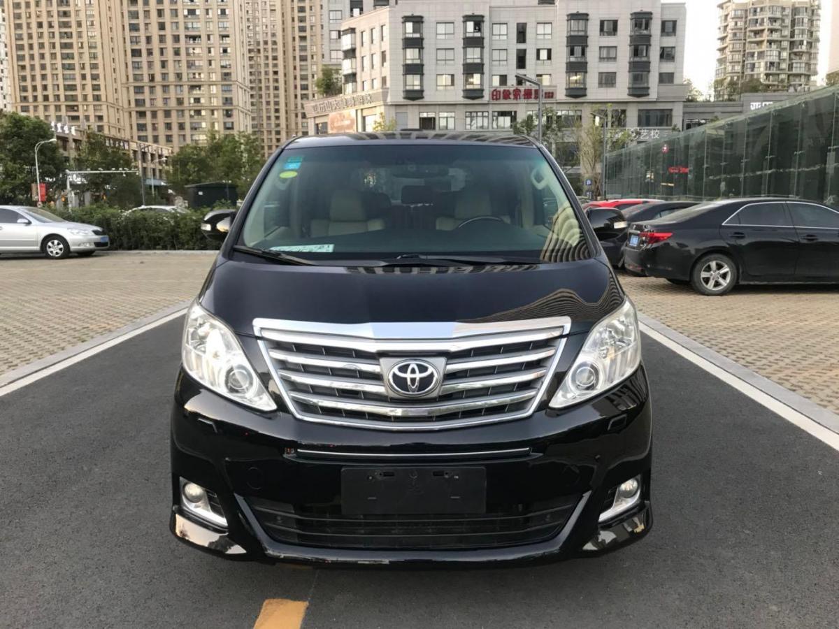 台州2012年6月丰田埃尔法2012款35l豪华版黑色手自一体