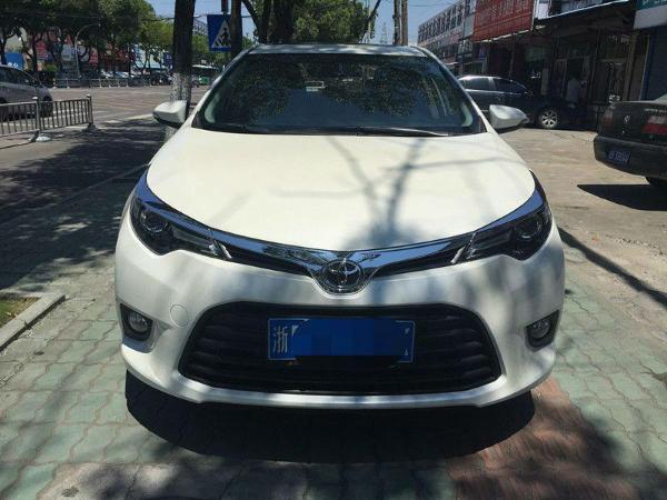 【宁波】2014年9月 丰田雷凌1.6 白色 白色 手自一体