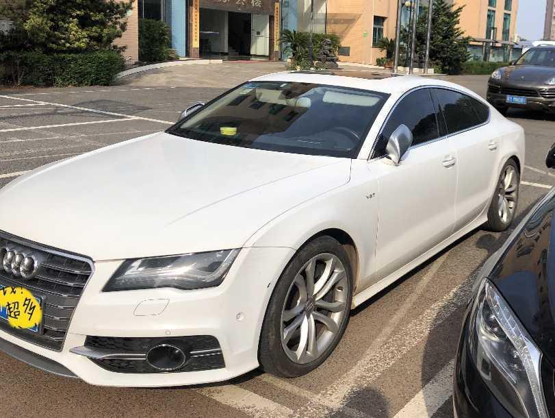 长沙2014年4月奥迪奥迪s72013款40tfsiquattro白色自动档