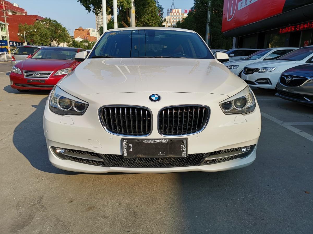 温州2013年8月宝马宝马5系gt2013款535i领先型白色手自一体