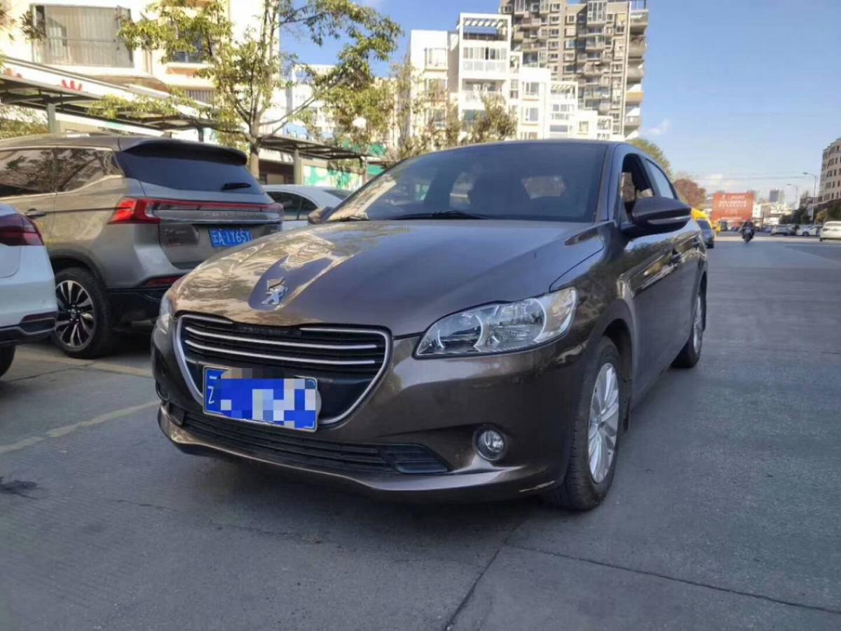 昆明2016年01月标致3012016款16l手动舒适版