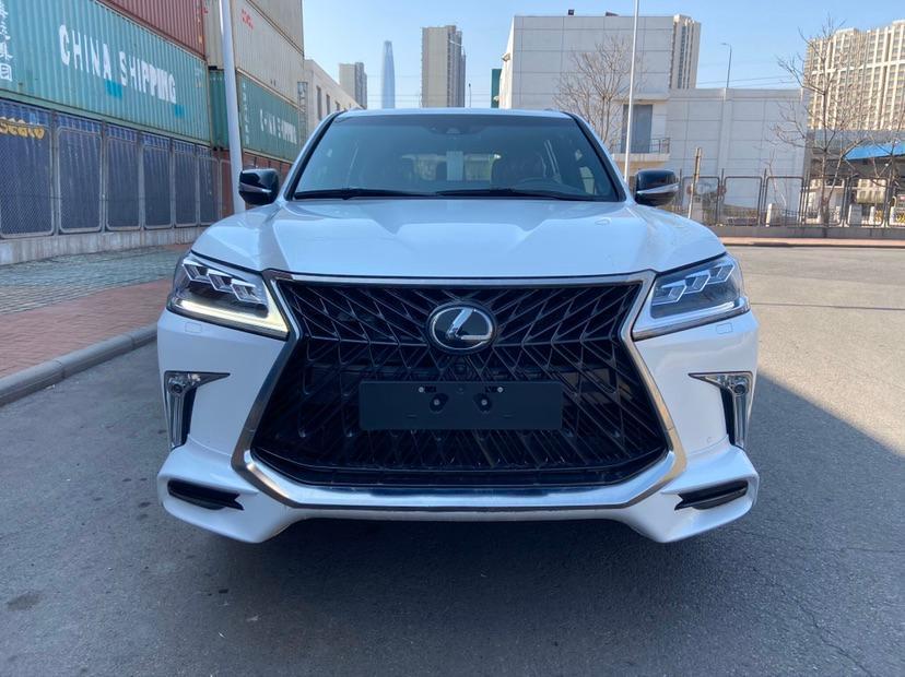 天津未上牌雷克萨斯lx2019款570尊贵豪华版白色手自一体