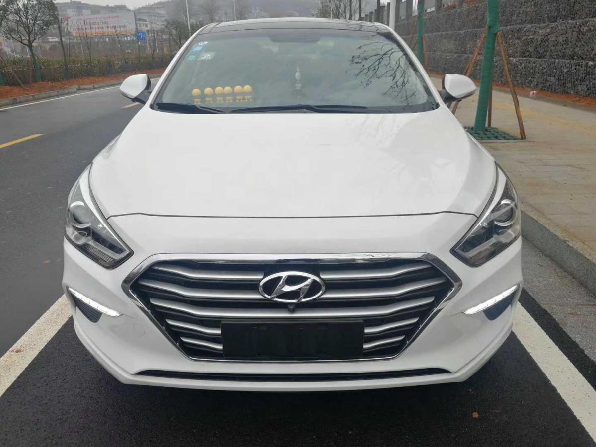 郴州2019年1月现代名图2017款18l自动智能型gls国vi白色自动档