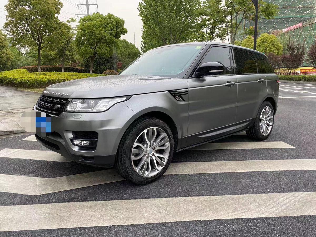 杭州2016年1月路虎揽胜运动版2016款30v6schse灰色手自一体