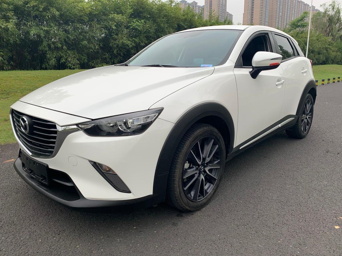 长沙2018年11月马自达cx32018款20l自动尊贵型白色手自一体