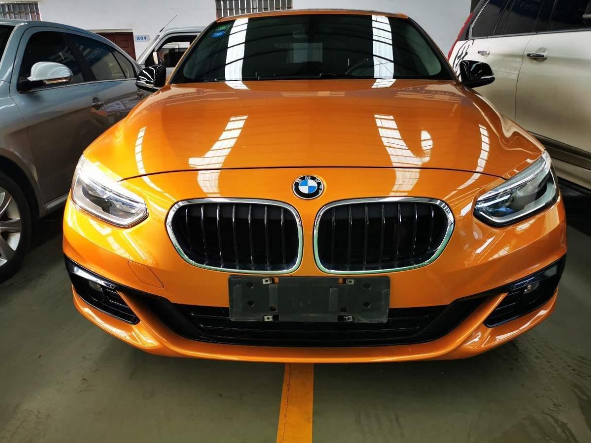 黄石2017年12月宝马宝马1系2017款118i运动型橙色手自一体