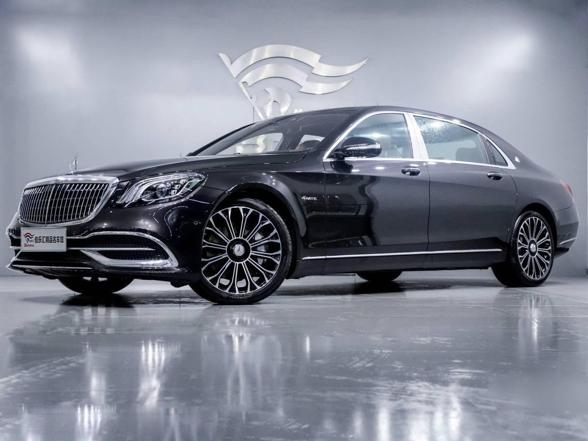 南京2020年7月奔驰迈巴赫s级2020款s4504matic黑色手自一体