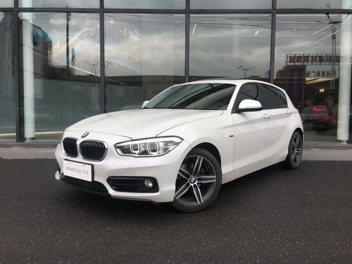 绍兴2015年9月宝马宝马1系2015款120i运动设计套装白色自动档