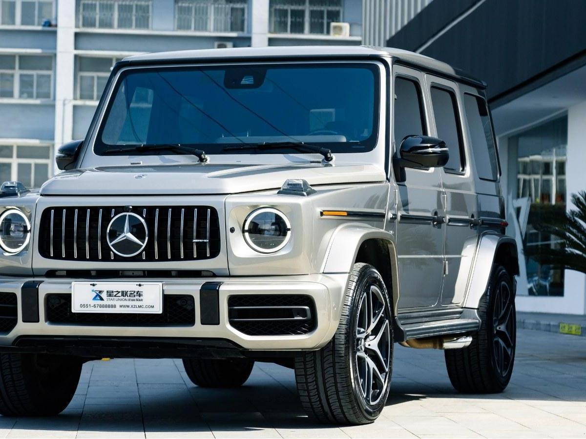 合肥2020年1月奔驰奔驰g级amg戴纳肯g63amg银灰自动档