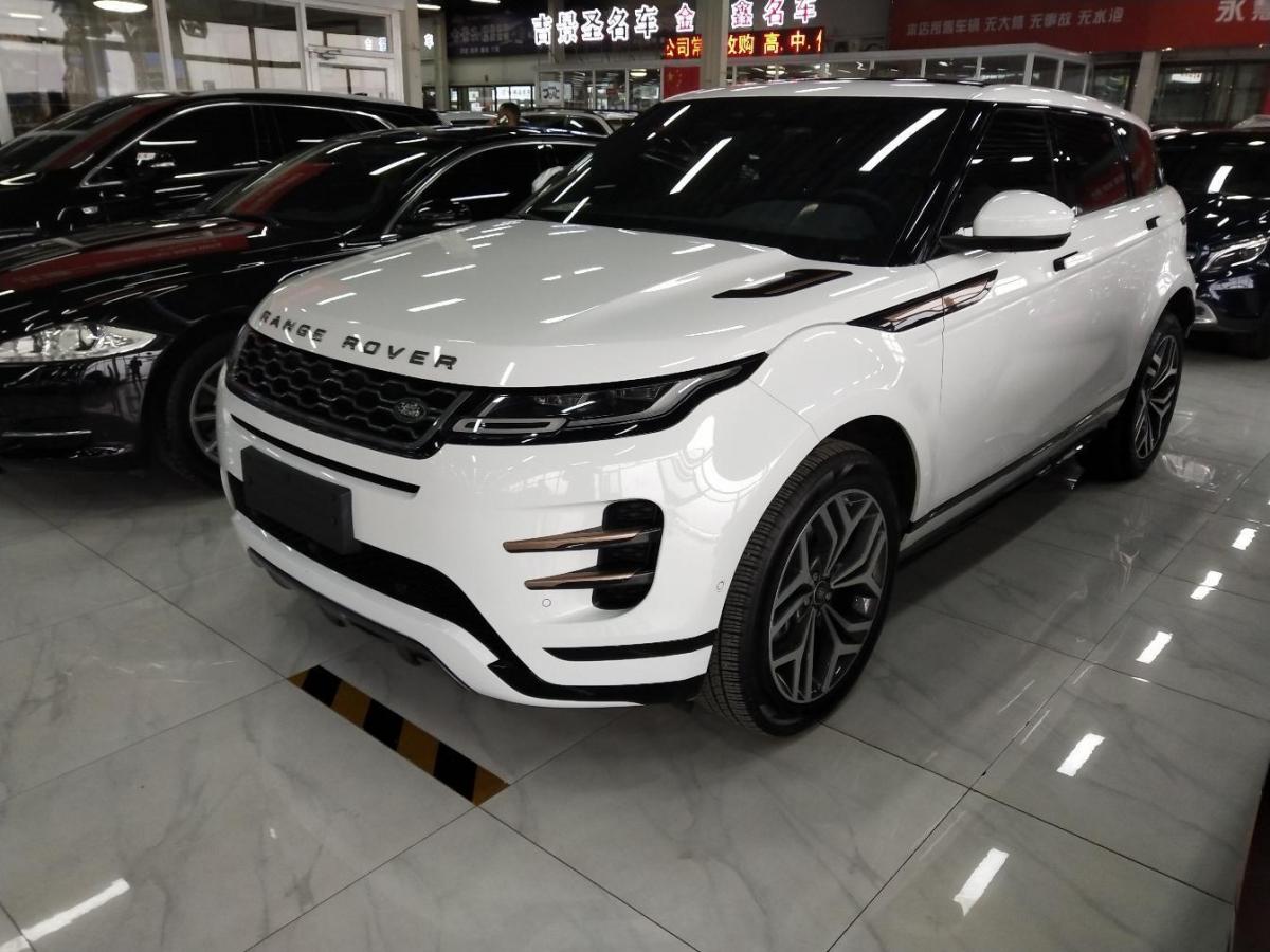 包头2020年6月路虎揽胜极光2020款249ps青春版白色手自一体