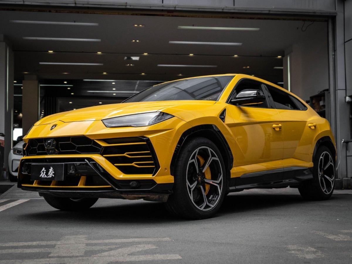 苏州2019年1月兰博基尼urus2018款40tv8黄色自动档