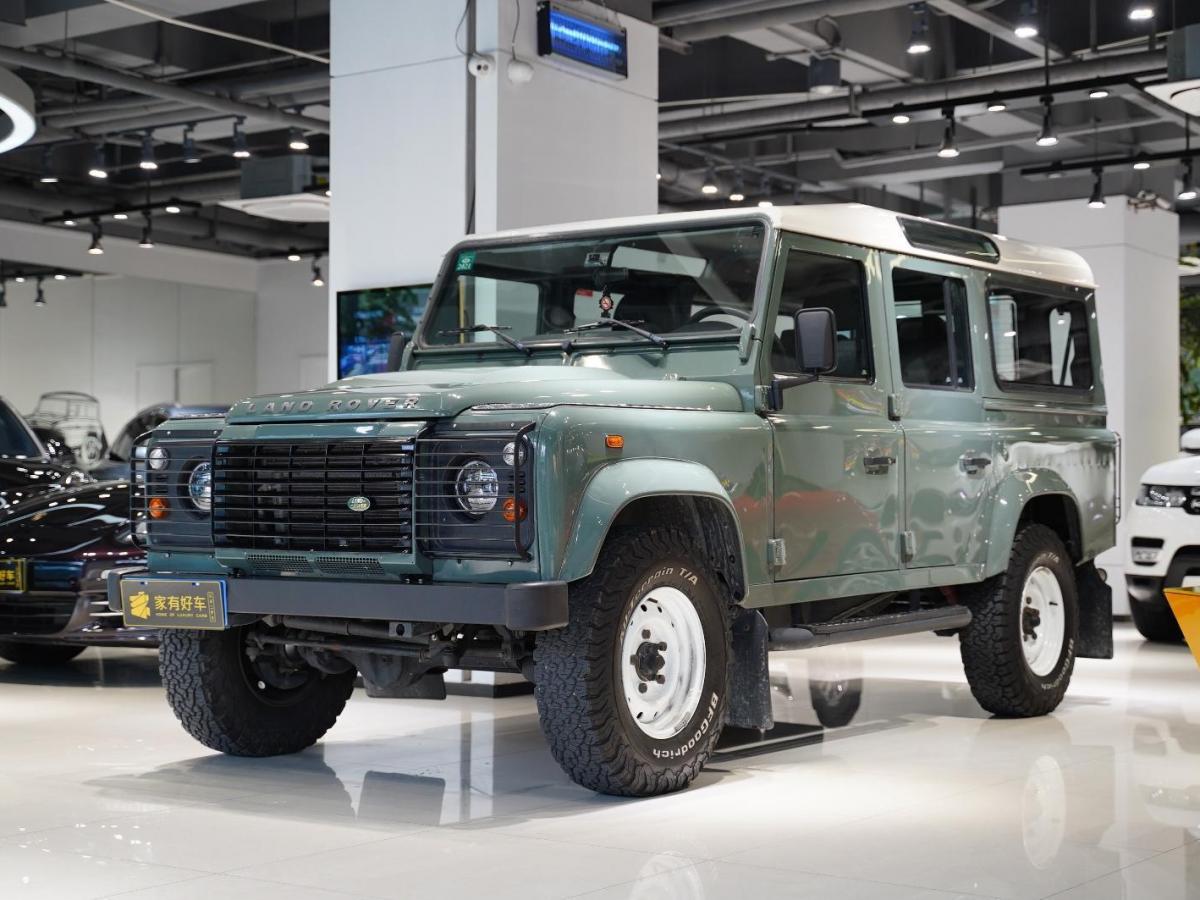 上海2008年6月路虎卫士110绿色自动档