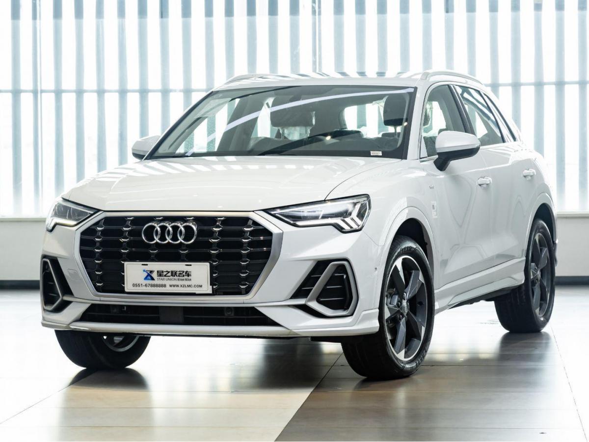 合肥2021年5月奥迪奥迪q32021款35tfsi时尚动感型白色自动档