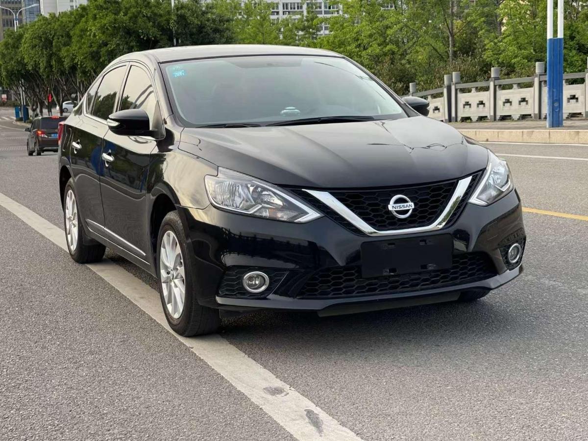 温州2017年10月日产轩逸2016款16xlcvt豪华版黑色自动档