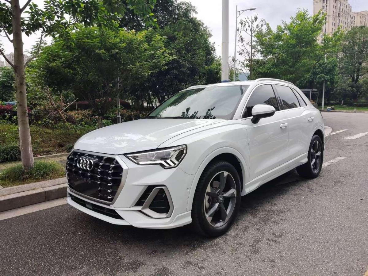 【温州】2021年6月 奥迪 奥迪q3 2021款 35 tfsi 进取致雅型 白色