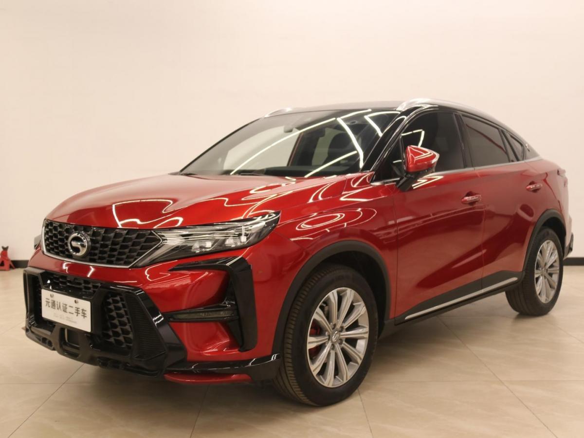 广汽传祺 传祺gs4 coupe 2020款 coupe 270t 自动尊享版 红色 自动档