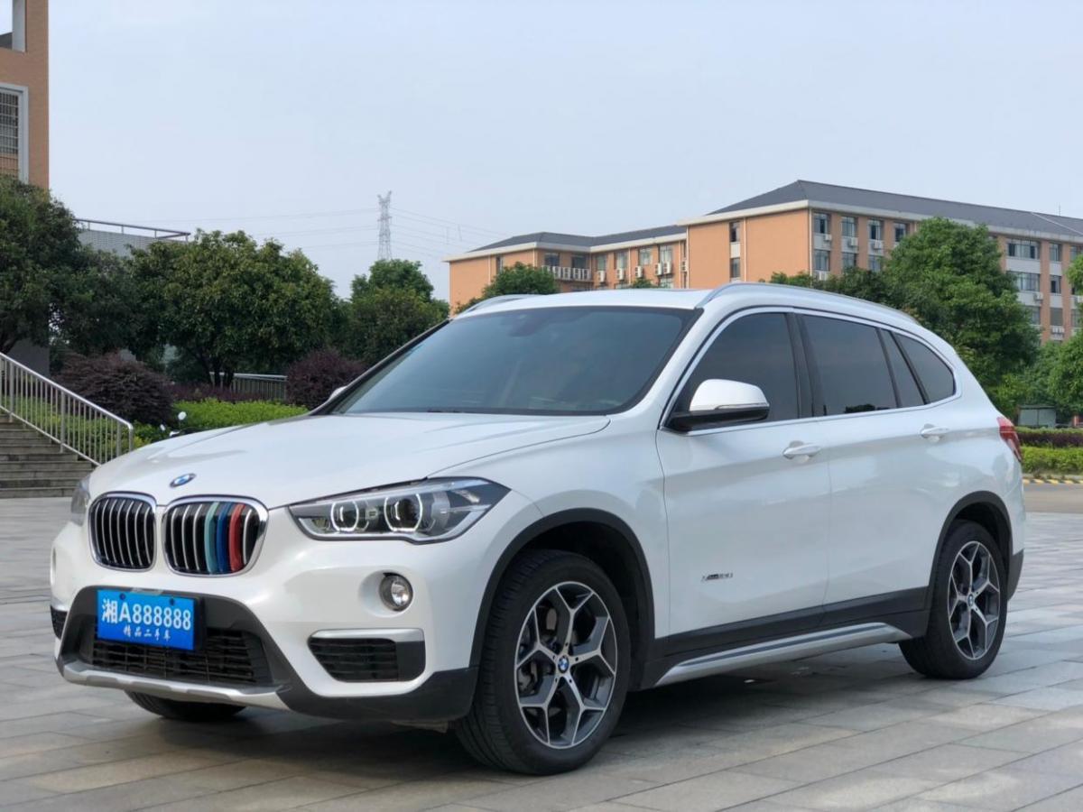 长沙2018年2月宝马宝马x12018款xdrive20li尊享型白色手自一体