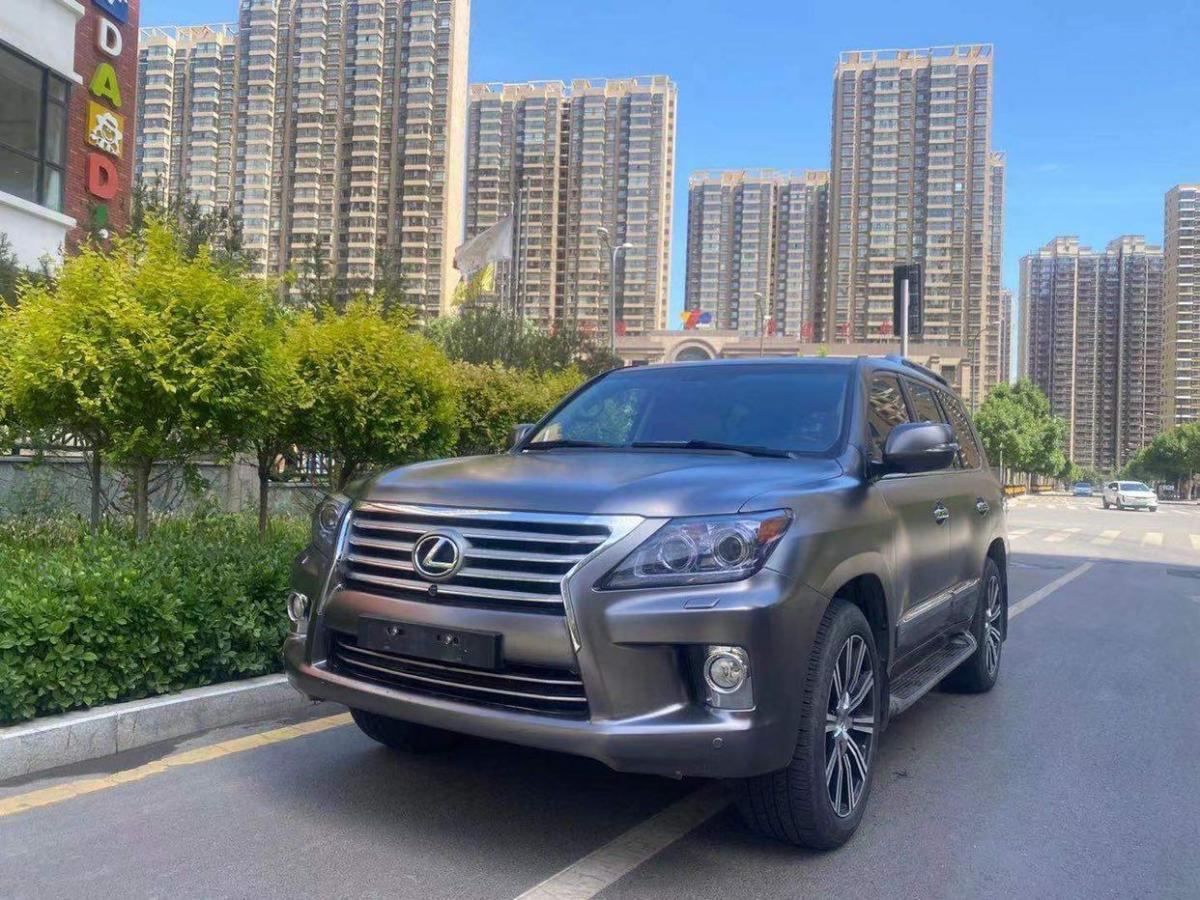 【太原】2013年1月 雷克萨斯 lx 2012款 570 手自一体