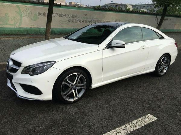 宁波2014年5月奔驰e260轿跑20t手自一体豪华版白色白色自动档