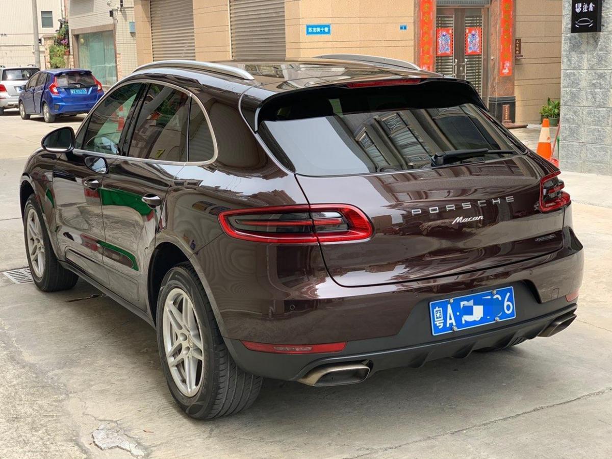 【广州】2017年5月 保时捷 macan 2017款 macan 2.0t 自动档