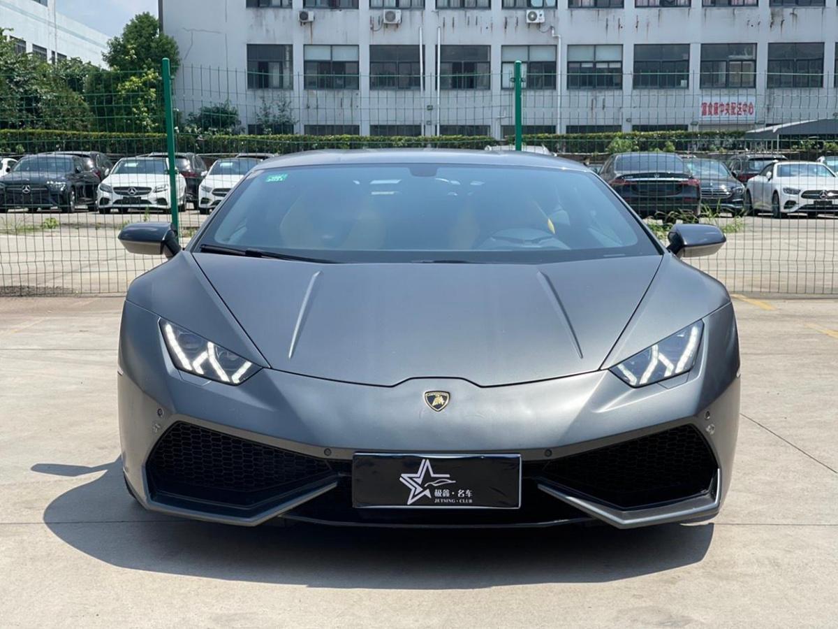 杭州2015年12月兰博基尼huracán2016款lp6004限量版灰色自动档