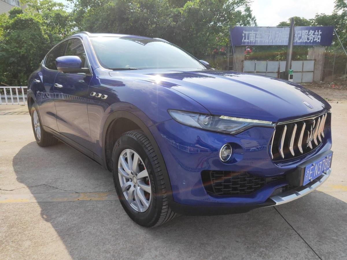 【湖州】2018年6月 玛莎拉蒂 levante 2019款 3.