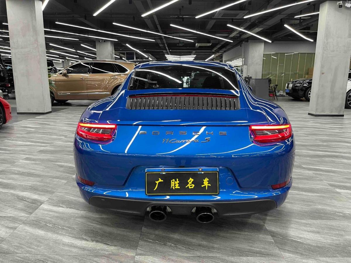 【杭州】2018年7月 保時捷 911 2016款 carrera s 3.0t 手自一體