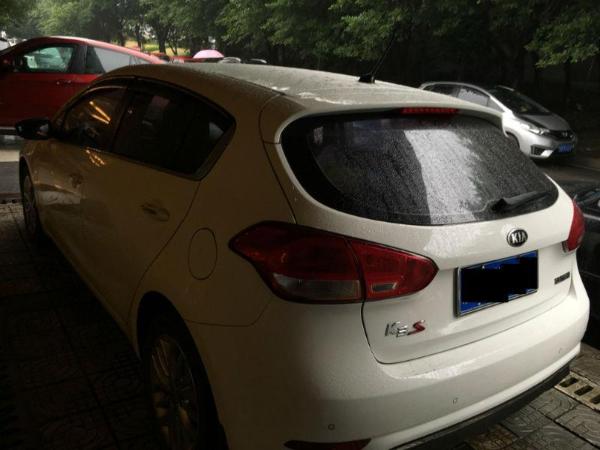 【重庆】2014年5月 起亚 k3 s 1.6 premium navi 白色 自动档