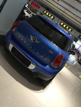 【台州】2014年9月 mini countryman one 1.6 蓝色 手自一体