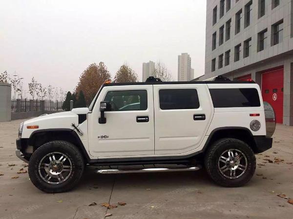 【太原】未上牌 悍马 h2 6.2 白色 手自一体