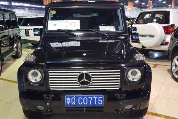 【北京】2008年11月 奔驰 g级 amg 奔驰g级 2007款 g 55 amg 黑色