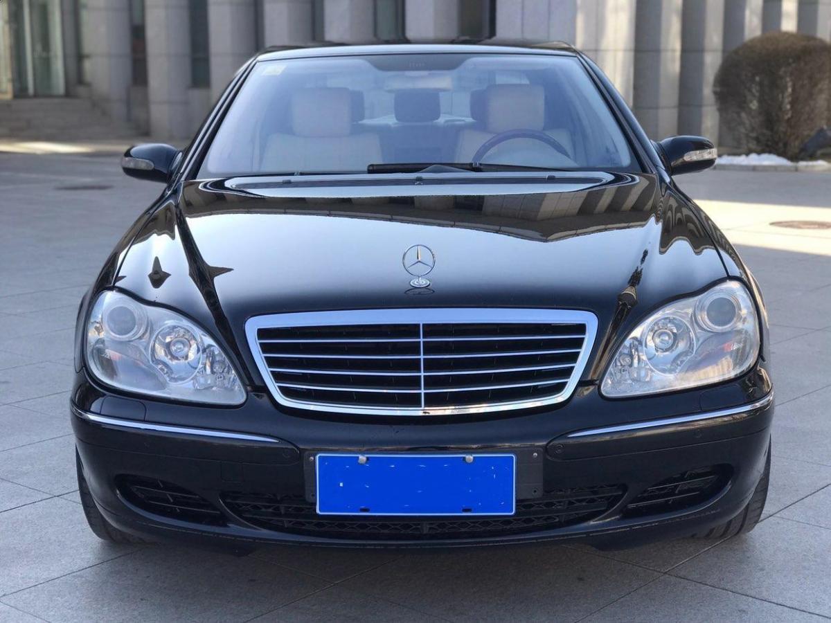 沈阳2005年2月奔驰奔驰s级2004款s50050l黑色手自一体