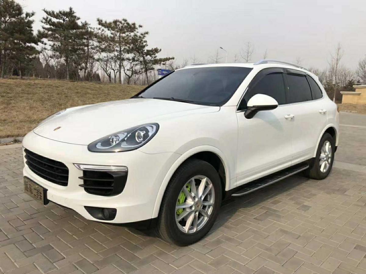 【唐山】2018年1月 保时捷 cayenne 2018款 3.0t 白色 手自一体