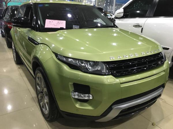 【上海】2013年4月 路虎 揽胜极光 2.0t 耀动版 绿色 手自一体
