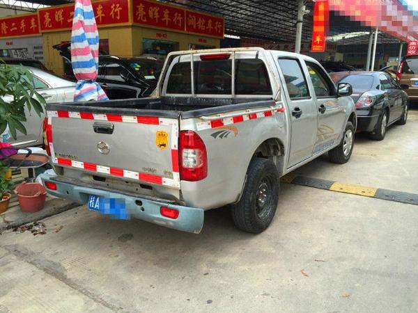 【广西】2011年10月 中兴皮卡昌铃汽油 银灰 手动挡