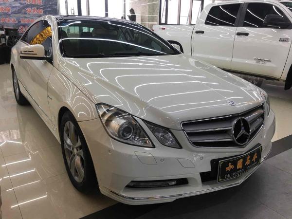 奔驰 奔驰E级  2011款 E260 CGI Coupe 1.8T