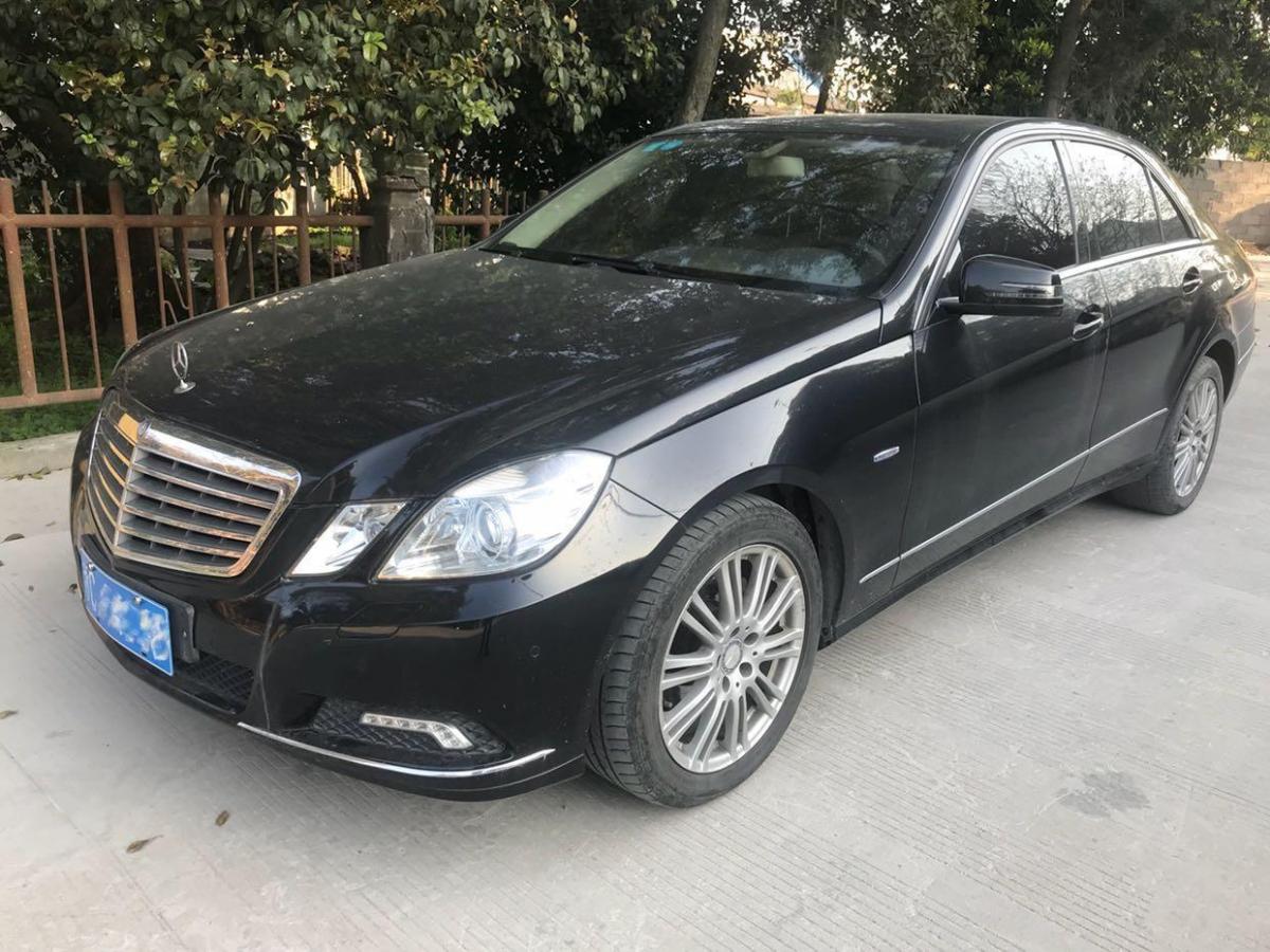 温州2010年6月奔驰奔驰e级2010款e200cgi18t优雅型黑色手自一体