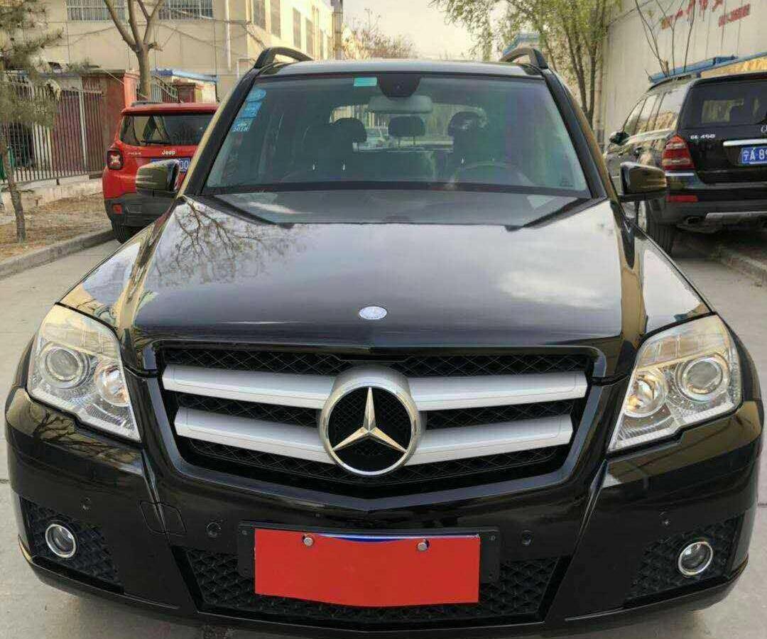 银川2011年9月奔驰奔驰glk级2008款glk320cdi30tv6四驱版黑色手自一体