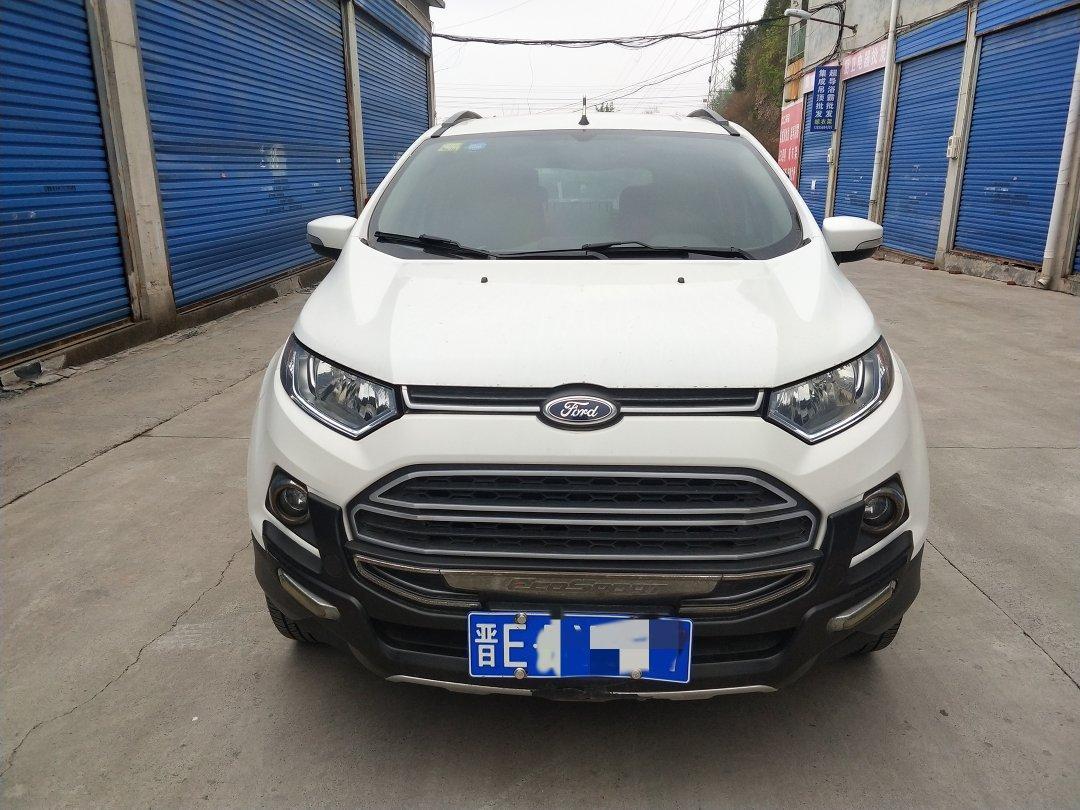 晋城2014年12月福特翼搏2013款15l自动风尚型白色自动档