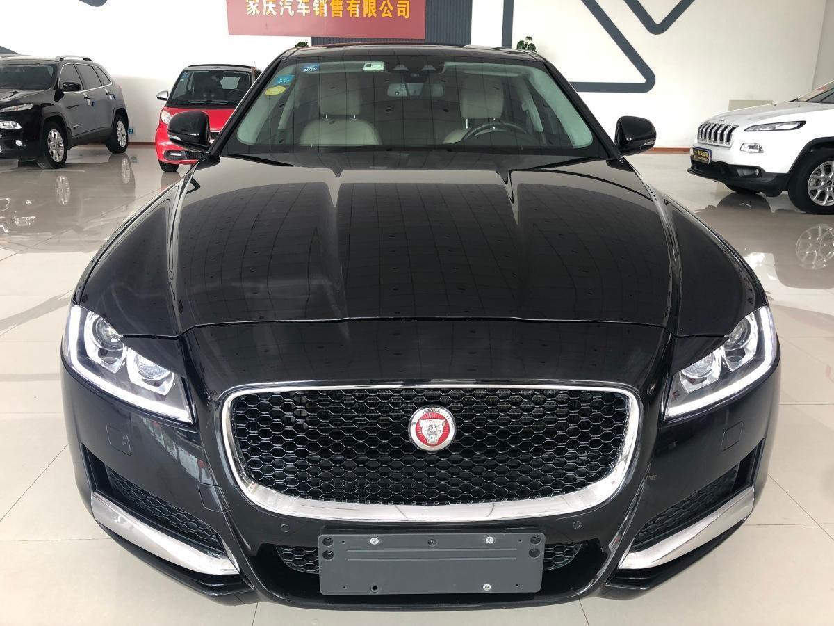 沧州2017年10月捷豹xfl2017款xfl20t200ps精英版黑色手自一体